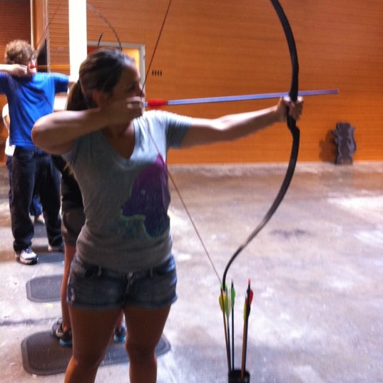 Photo taken at Texas Archery Academy by Jessica C. on 7/18/2012