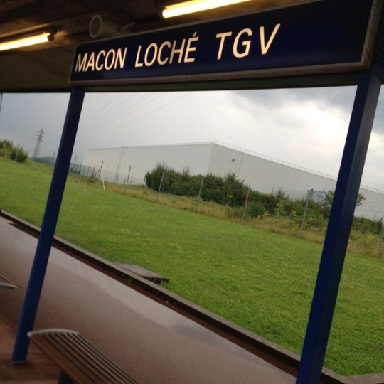 Gare SNCF de Mâcon Loché TGV 2 conseils de 1265 visiteurs