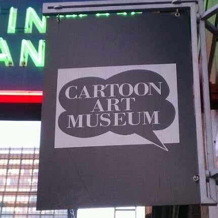 Photo taken at Cartoon Art Museum by Julie C. on 9/29/2011