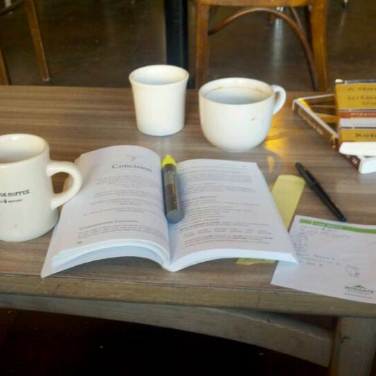 Photo taken at Sunergos Coffee by Rebel D. on 10/8/2011