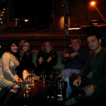 Photo taken at Jake&#39;s on 6th Wine Bar by Marie F. on 4/26/2012