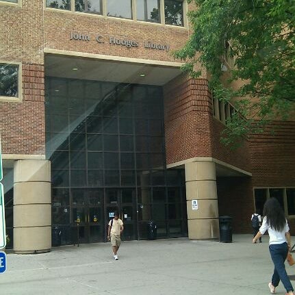 Photo taken at John C. Hodges Library by Kaity W. on 5/9/2012