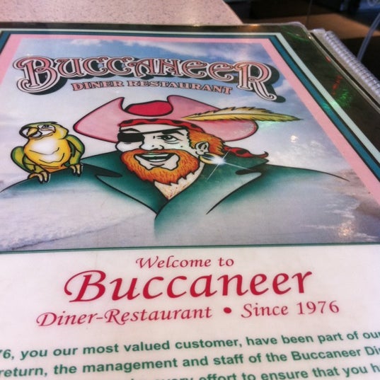 Photo taken at Buccaneer Diner by Andrew K. on 11/1/2011
