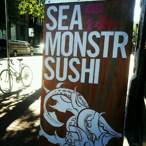 Photo taken at Sea Monstr Sushi by Andy K. on 8/3/2012