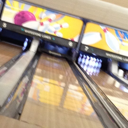 Photo taken at Whitestone Lanes Bowling Centers by Ty K. on 2/18/2012