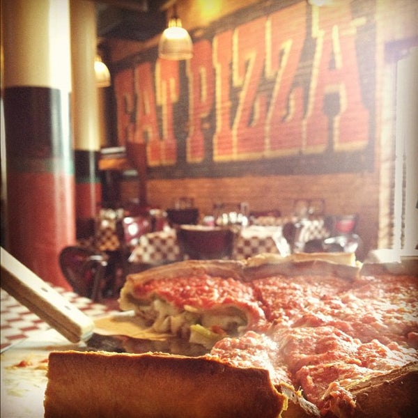 Photo taken at Giordano&#39;s by Mike F. on 4/19/2012