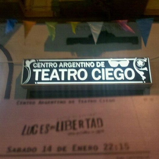 1/15/2012 tarihinde Jorejo G.ziyaretçi tarafından Centro Argentino de Teatro Ciego'de çekilen fotoğraf