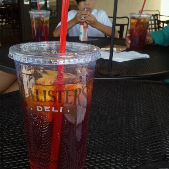 Photo taken at McAlister&#39;s Deli by Eric on 6/10/2012