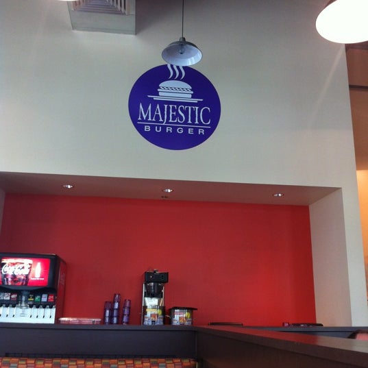 Photo taken at Majestic Burger &amp; Kitchen by purple6haze on 1/16/2012