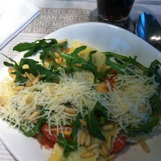 Photo taken at Vapiano by Maria H. on 12/23/2011