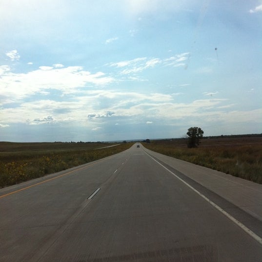 Nebraska / Colorado Border Border Crossing in Julesberg