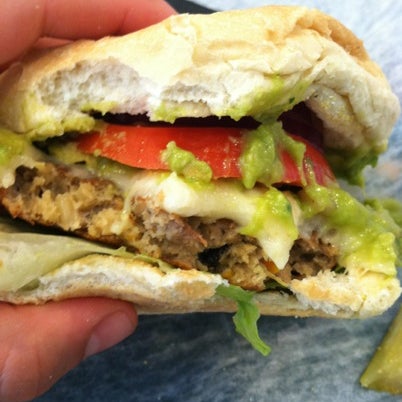 Photo taken at Tallgrass Burger by Melissa C. on 8/5/2012