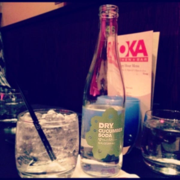 Photo taken at BOKA Restaurant + Bar by om m. on 3/6/2012