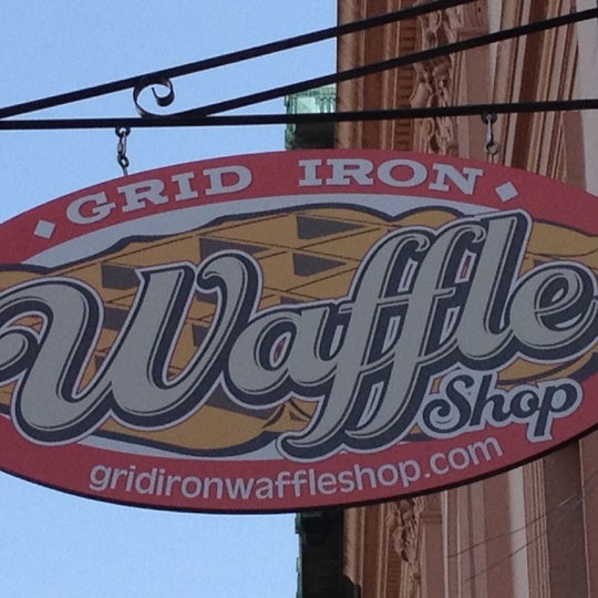 grid iron waffle shop