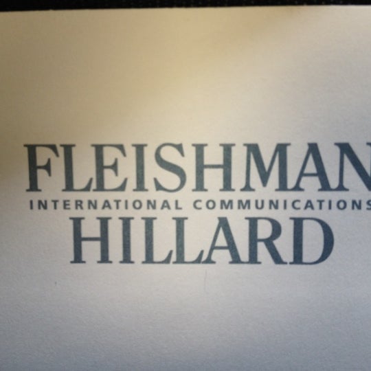 รูปภาพถ่ายที่ FleishmanHillard โดย Daniel S. เมื่อ 12/15/2011