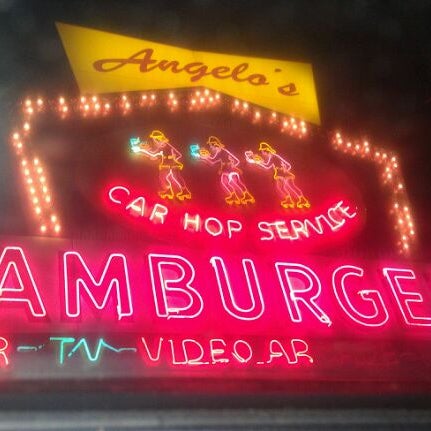Photo taken at Angelo&#39;s Hamburgers by Jay S. on 12/2/2011