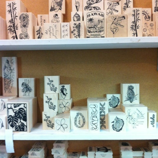 Rubber Stamp Plantation Arts and Crafts Store in Honolulu