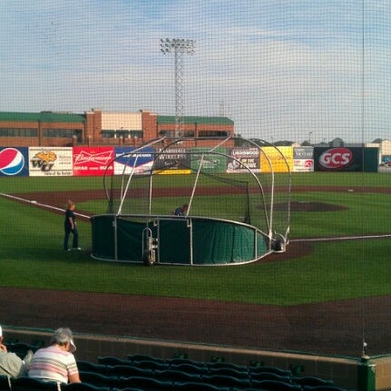 Photo taken at GCS Ballpark by Kyle P. on 8/24/2012