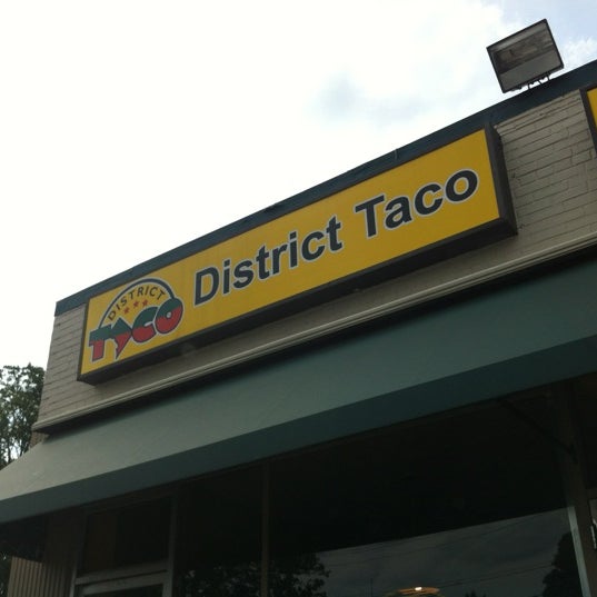 Photo taken at District Taco by Mariano B. on 8/11/2012