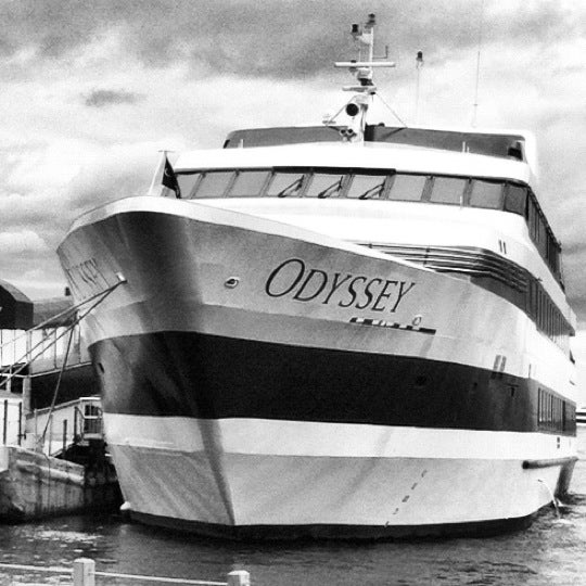 Photo taken at Odyssey Cruises by Andrew B. on 6/26/2012