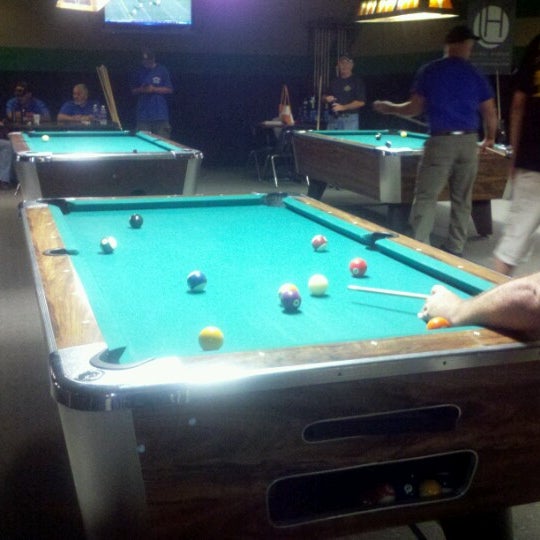 Photo taken at Sharky&#39;s Billiards by Tracey K. on 9/8/2012