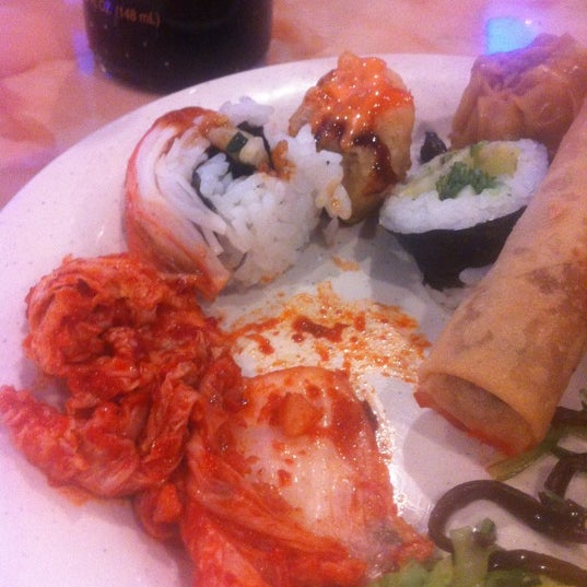 Photo taken at Teppanyaki Grill &amp; Buffet by Tracey B. on 7/5/2012