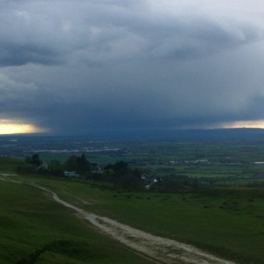 Photo taken at Cleeve Hill by Robin S. on 4/10/2012