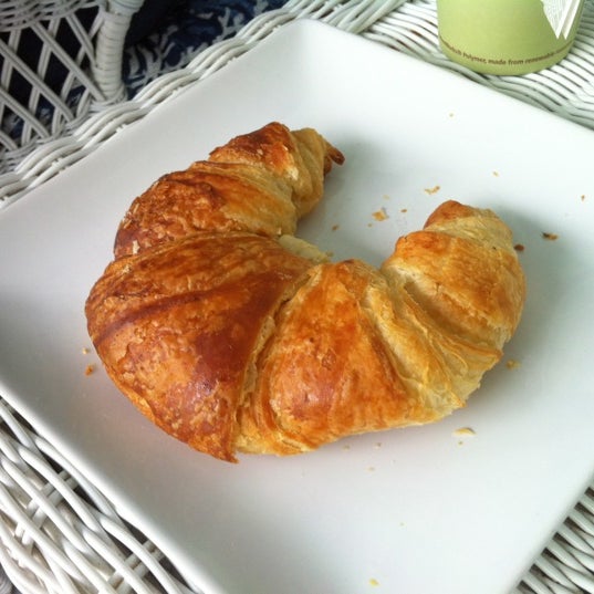 Croissant is buttery, flaky, and delicious. It's also popular on this island so arrive early before the day's batch is devoured.