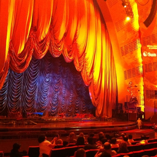 Photo taken at Zarkana by Cirque du Soleil by Karin U. on 8/23/2012