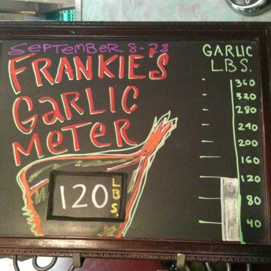 Photo taken at Frankie&#39;s Pizza &amp; Pasta by Anita G. on 9/16/2011
