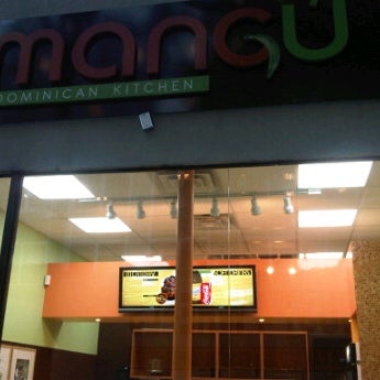 Photo taken at Mangu Dominican Kitchen by Moon S. on 11/7/2011