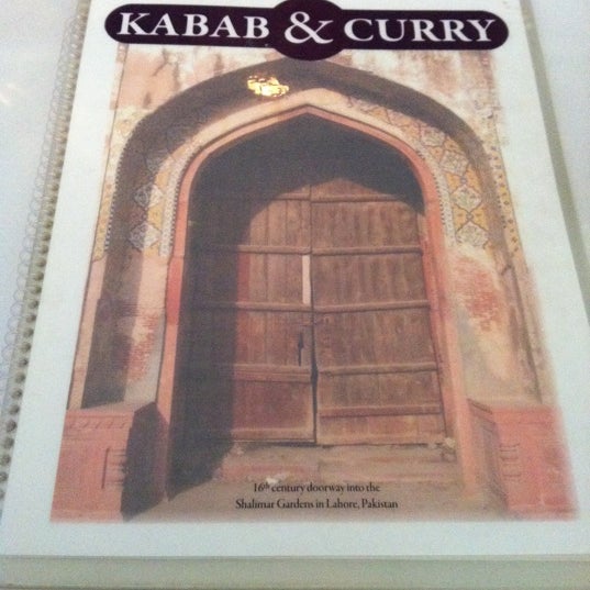 Снимок сделан в Kabab &amp; Curry пользователем Frank 8/28/2011