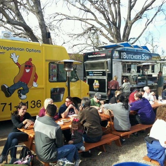 Photo taken at Fort Worth Food Park by Jeff L. on 12/30/2011