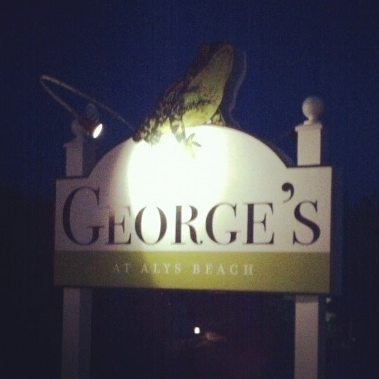 Photo taken at George&#39;s at Alys Beach by Paul H. on 8/11/2012