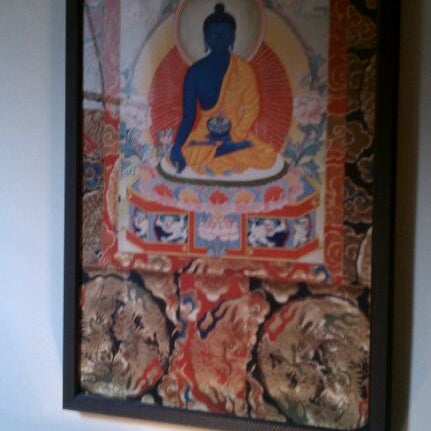 Photo taken at The Blue Buddha by erik e. on 12/31/2011