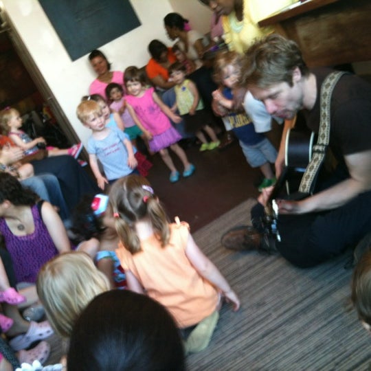 Tuesday's at 10am is the toddler sing along with Lloyd from the Deedle Deedle Dees. A great kid time for $5.