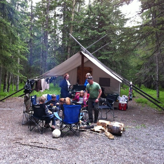Lodge campsite Lodge campsite