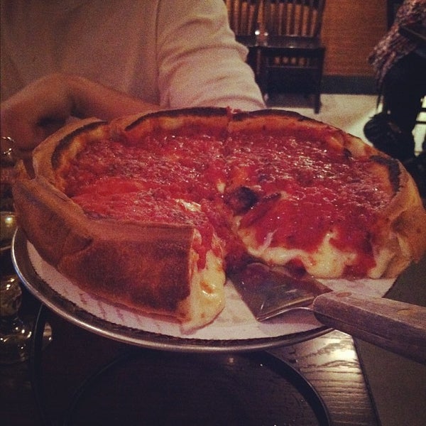 Photo taken at Patxi&#39;s Pizza by Albert A. on 1/25/2012