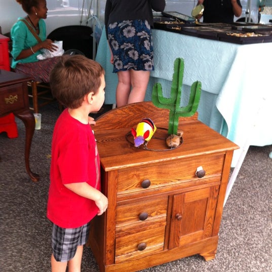 Photo taken at The Flea Market at Eastern Market by Katylou M. on 8/25/2012