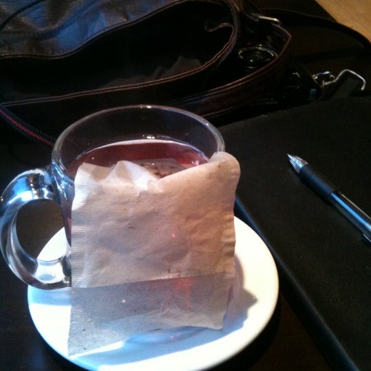 Photo taken at Verduras Tea House &amp; Cafe by anna b. on 1/14/2012