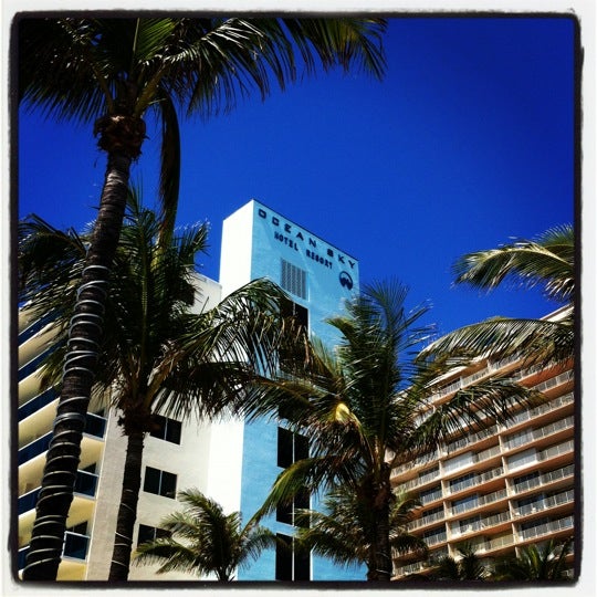 Photo taken at Ocean Sky Hotel &amp; Resort by Brandi H. on 3/10/2012