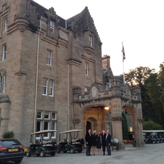 Photo taken at Skibo Castle by Lauren L. on 9/11/2012