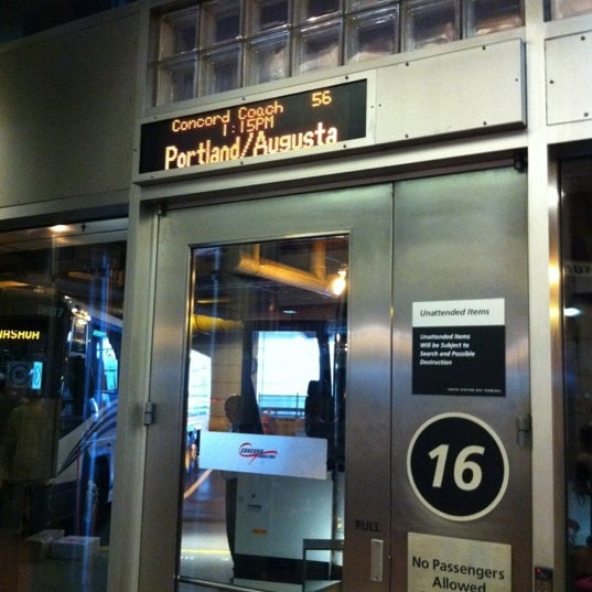 Photos At Concord Coach Lines Downtown Boston 1 Tip