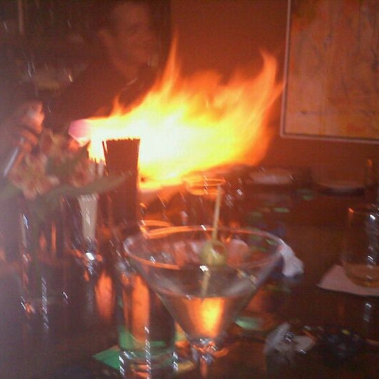 Photo taken at Social Urban Bar &amp; Restaurant by Crystal D. on 3/31/2011