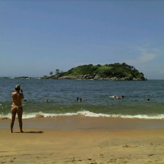Photo taken at Praia Da Joana by Ricardo P. on 1/16/2012