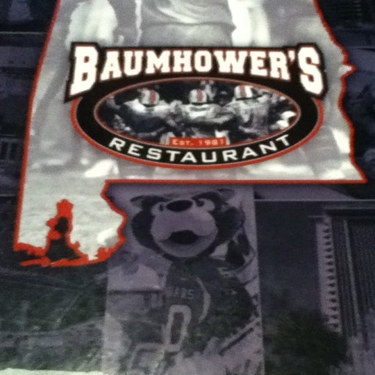 Photo taken at Baumhower&#39;s Wings by Kristina S. on 12/18/2011