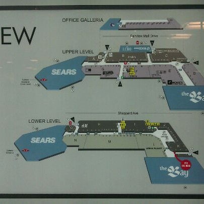 Map Of Fairview Mall Photos At Cf Fairview Mall - Shopping Mall