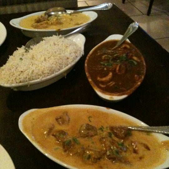 Photo taken at North India Bar &amp; Grill by Amy L. on 2/12/2012