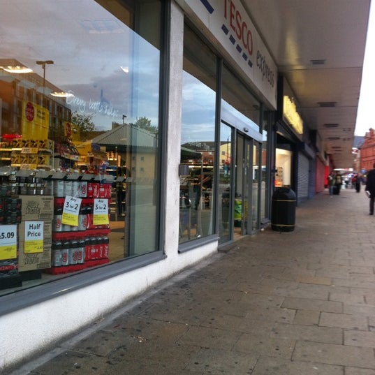 Tesco Express Grocery Store in Liverpool