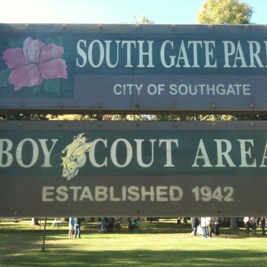 South gate. South gate